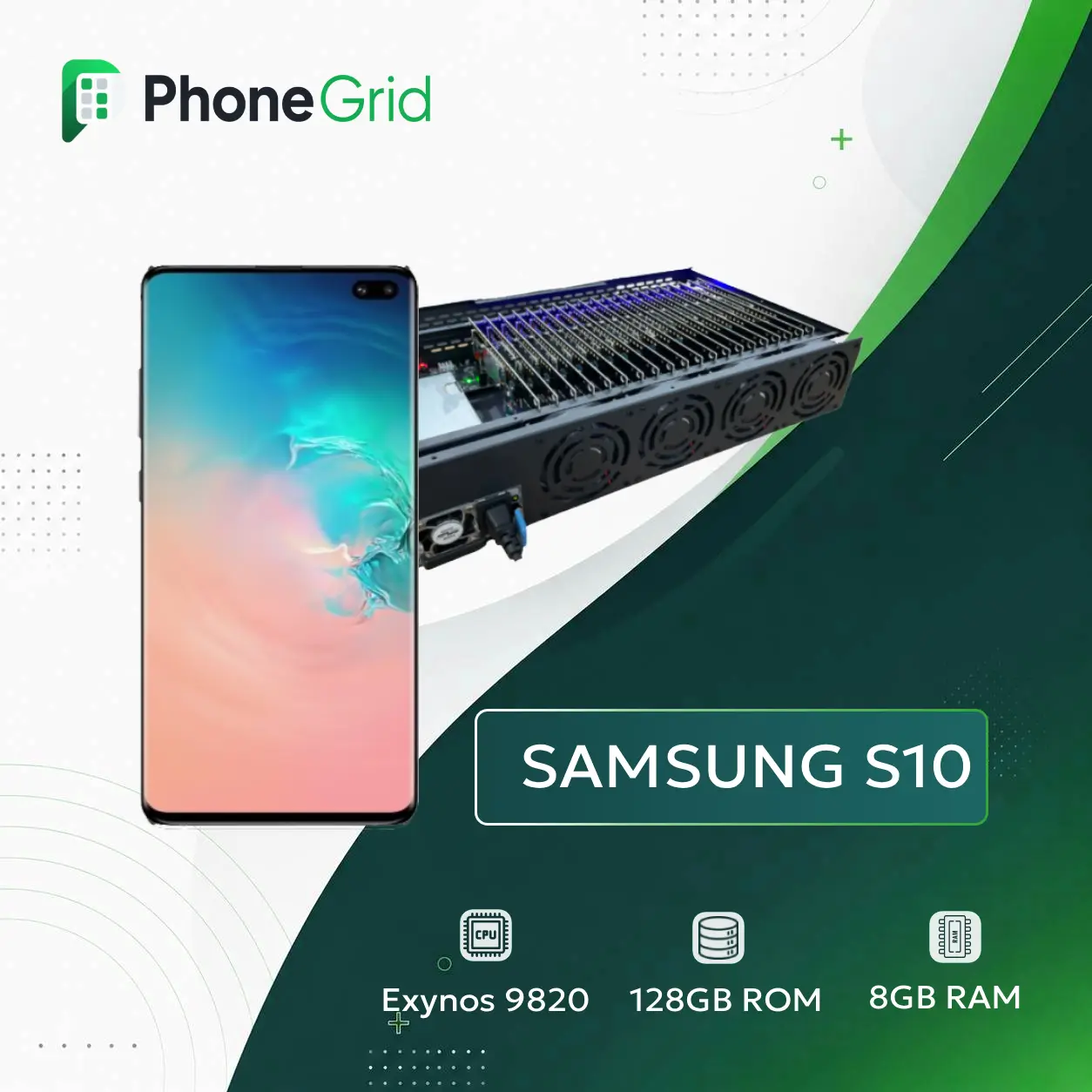 PhoneFarm Samsung S10/S10 Plus Full Set